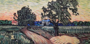 Van Gogh's Landscape at Twilight