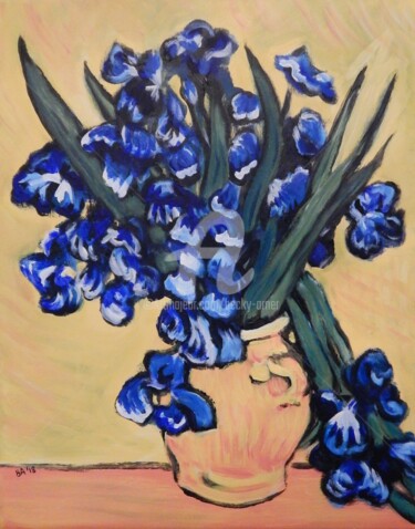 Van Gogh's Vase with Irises...